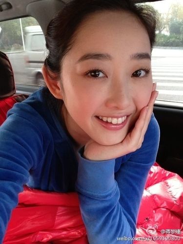 蒋梦婕素颜照 清纯无敌了可爱妹子