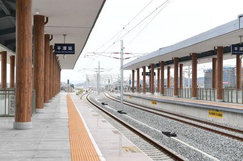 福平铁路平潭站加紧施工