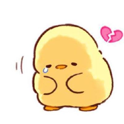 小黄鸡头像 情侣 呆萌
