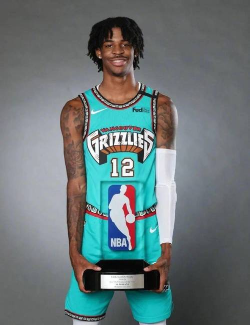 一向擅长发掘代言人的nike果然没有失望,莫兰特成功当选nba最佳新秀.