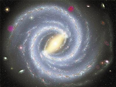 银河系可能身居巨大宇宙空洞中