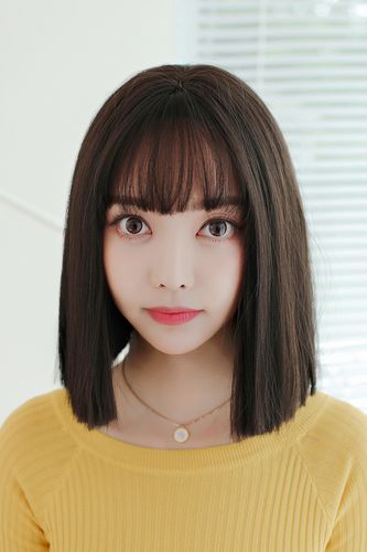 齐肩短发假发女自然气质假发套短直发蓬松全头套整顶网红空气刘海