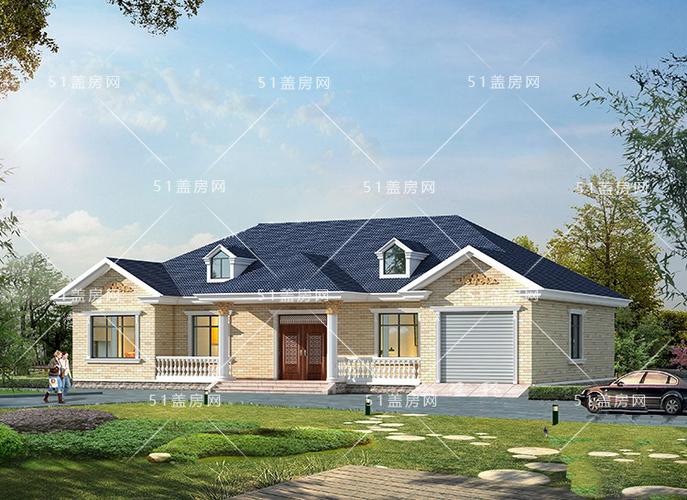 农村10万元一层小别墅图片大全,含效果图和户型图