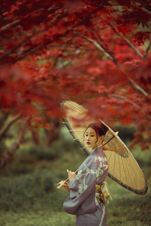 红叶深处