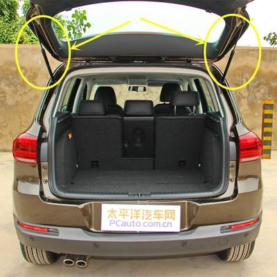 适用大众途观后备箱弹簧助力杆尾门支撑杆背门液压顶杆后门伸缩杆图片