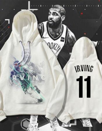 欧文11号球衣篮网队德鲁大叔周边同款衣服男女运动卫衣长袖外套 16 (m