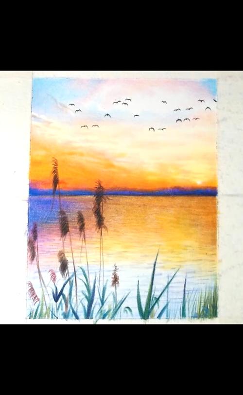 【彩铅画教程】超详细风景教程_教程_风景_彩铅画_彩铅_铅笔_水彩画