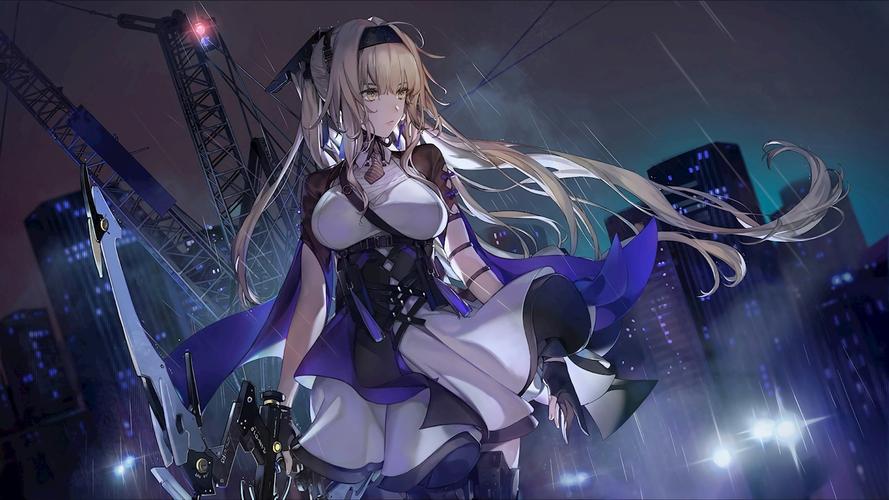 电脑平板电视机1600x1200比安卡 胸大动漫女孩壁纸