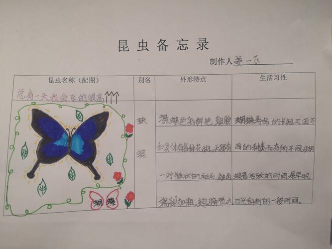 昆虫备忘录