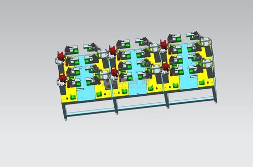 多工位可360旋转焊接治具 - 工装图纸 - 沐风网