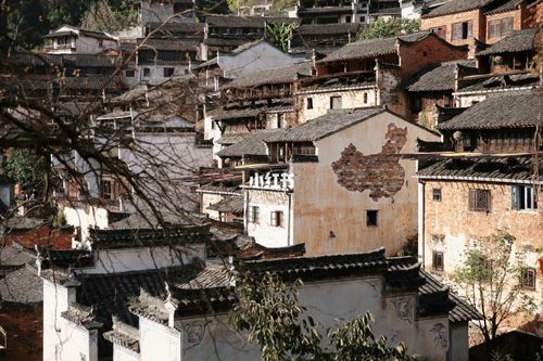 篁岭秋色_篁岭景区_单反_柿子_休闲_婺源篁岭_出行