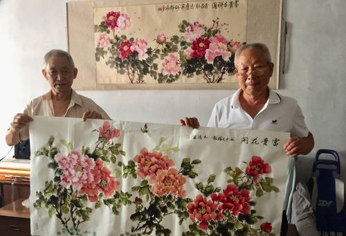 陋室雅作(商丘画家余志远画赠学哥)