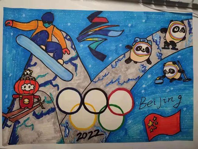 太自豪了平湖这17名学生的作品成为北京冬奥会国礼
