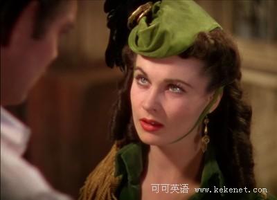 《乱世佳人》精彩对白:斯佳丽狱中看望瑞德