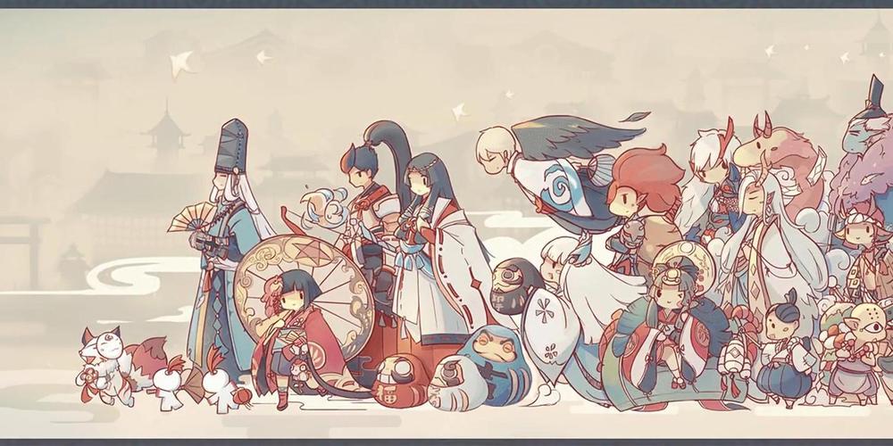 阴阳师cg&绘卷截图『百鬼夜行-逸爻