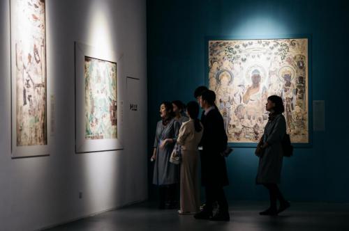 敦煌研究院"觉色敦煌/1650敦煌大展"上海站开幕