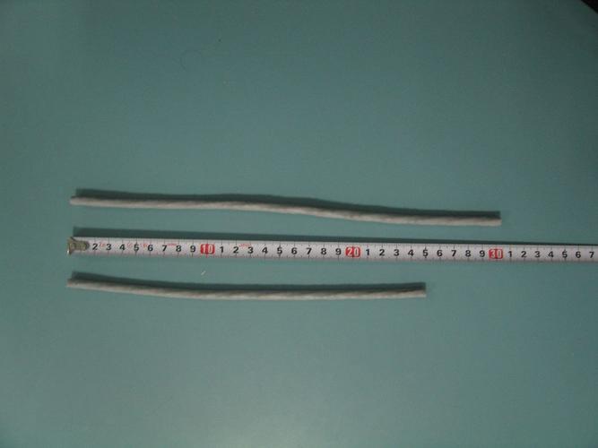 c  取预留长度标尺 50mm(大致),即为剪线标尺.