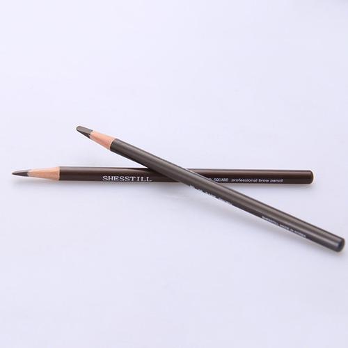 李佳琦推荐化妆师专用铅笔式诗婷鸭嘴砍刀眉笔女削笔木质硬芯方芯