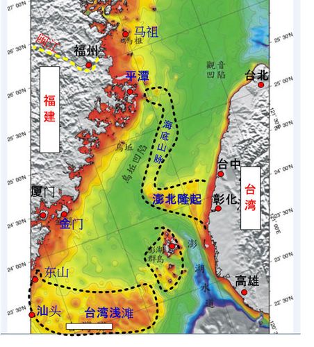 图解"半切"台湾海峡,规划跨海人工湖的战略意义 - 东南 - qc99_zheng