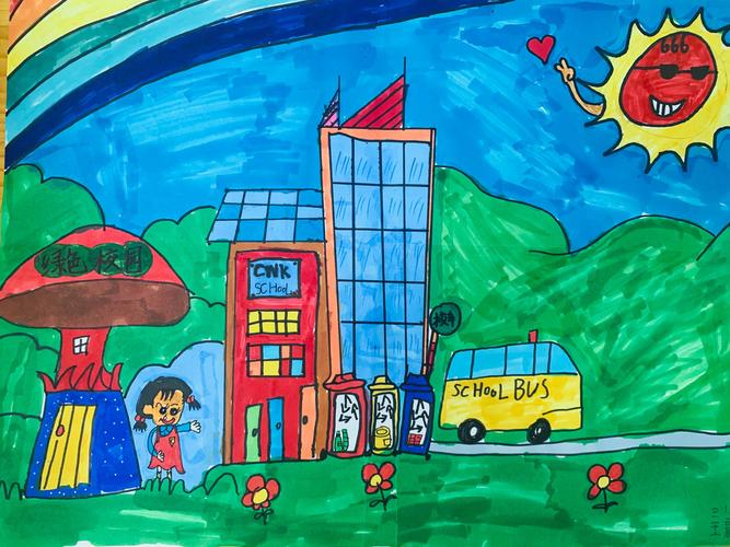 "无废校园 从我做起" ——光荣巷小学一,三,六年级绘画作品展