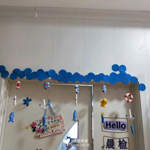 继续补充新的海洋风环创93_幼儿园_幼儿园手工_教育