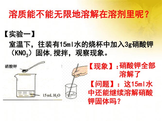 鲁教版3--饱和溶液与不饱和溶液 ppt