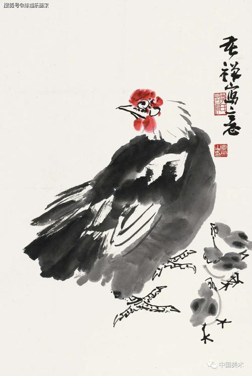 李苦禅禽鸟作品欣赏(高清80幅)