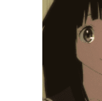 像风一样的女子,头发飘飘,眼睛闪闪的动漫动态女生头像gif图片