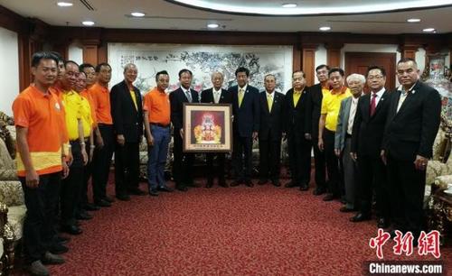 泰国中华总商会主席:妈祖巡安促进泰中友好交流