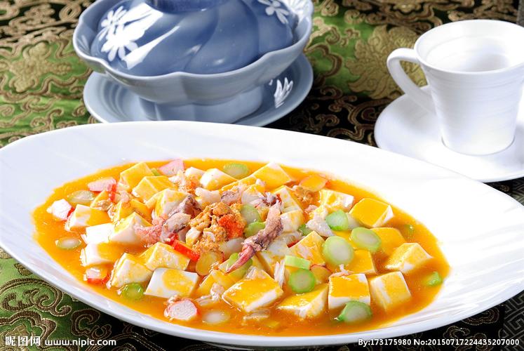 蟹皇豆腐图片