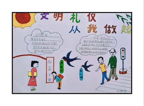 文明礼仪伴我成长——北关小学二年级