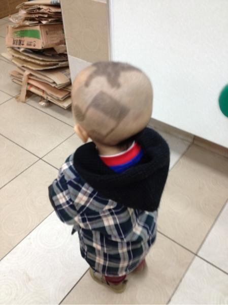 晒晒男宝宝的发型_幼儿园宝宝辣妈帮_第1页_辣妈帮