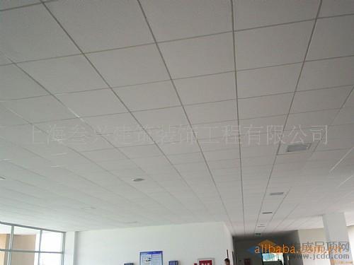 【石膏pvc贴膜板吊顶 有各种花纹 承接吊顶工程】价格