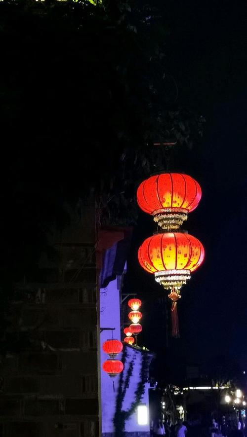 南京老门东夜景之一:灯笼