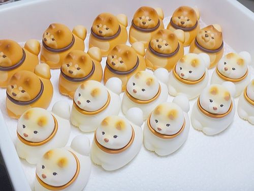 日本超萌黏土柴犬铜锣烧&小冬甩!