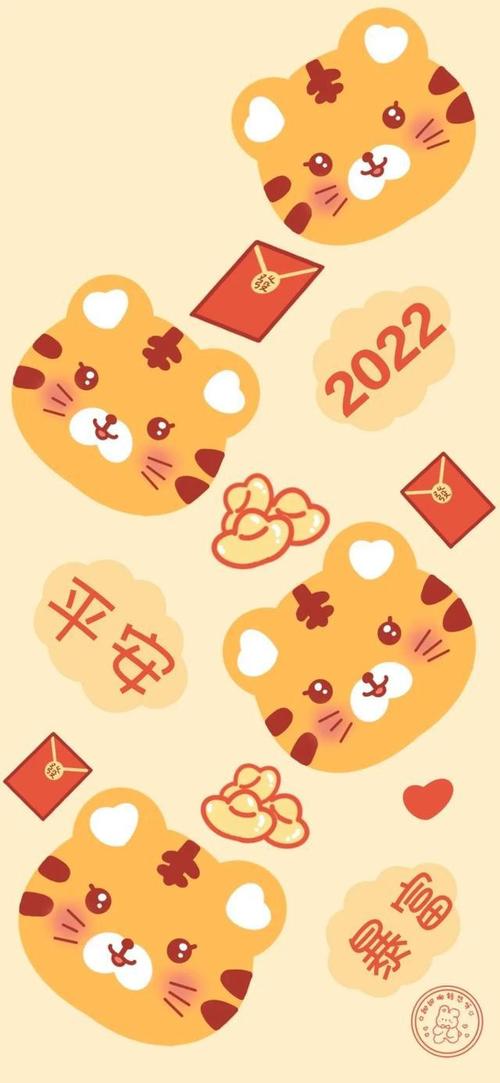 小老虎新年壁纸新年新气象