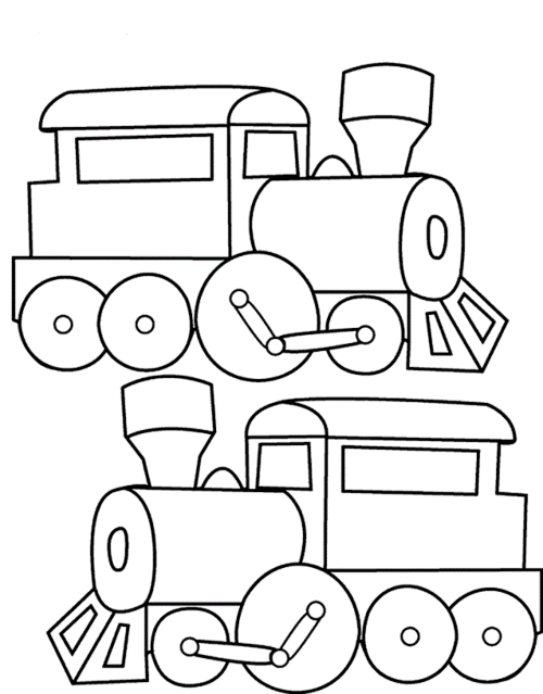 train火车简笔画