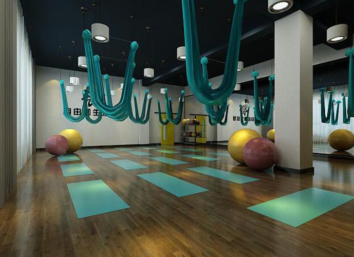 瑜伽馆装修效果图吊顶