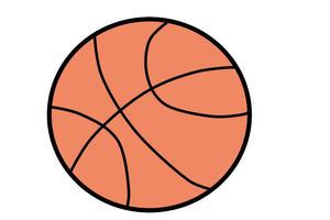 篮球简笔画