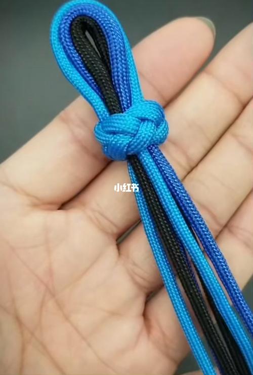 六瓣纽扣结编织教程_手工编绳_兴趣爱好_手工