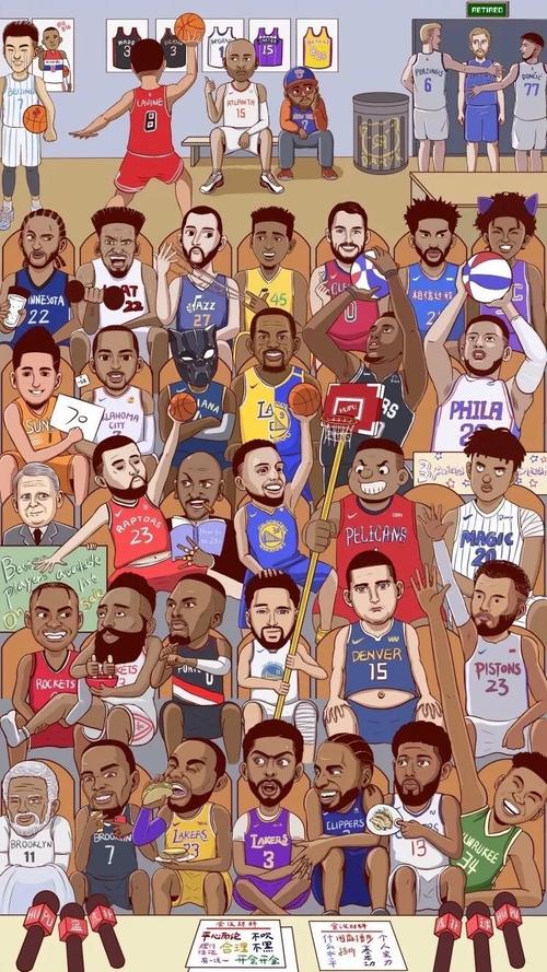 nba 篮球 群星 - 堆糖,美图壁纸兴趣社区