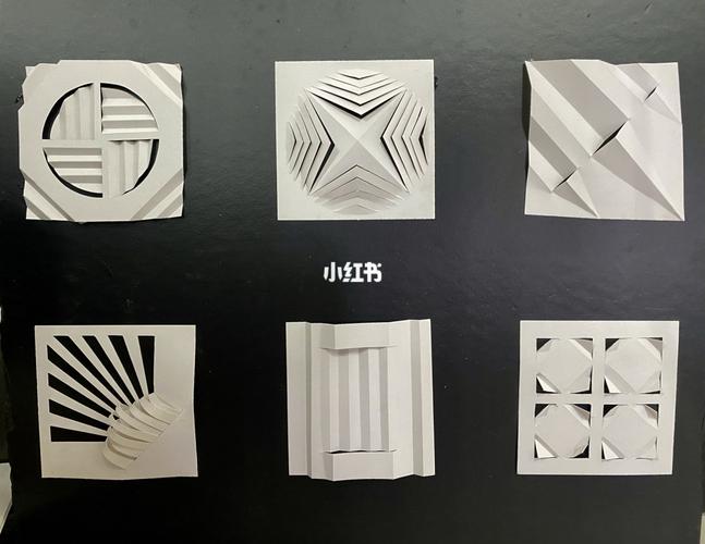 半立体构成以及一点小tips7515_立体构成_立体构成_兴趣爱好_手工