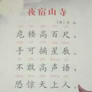 夜宿山寺