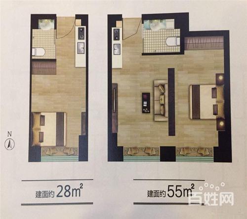 二环内,鹊华天禧小型mini公寓,可自用可托管酒店