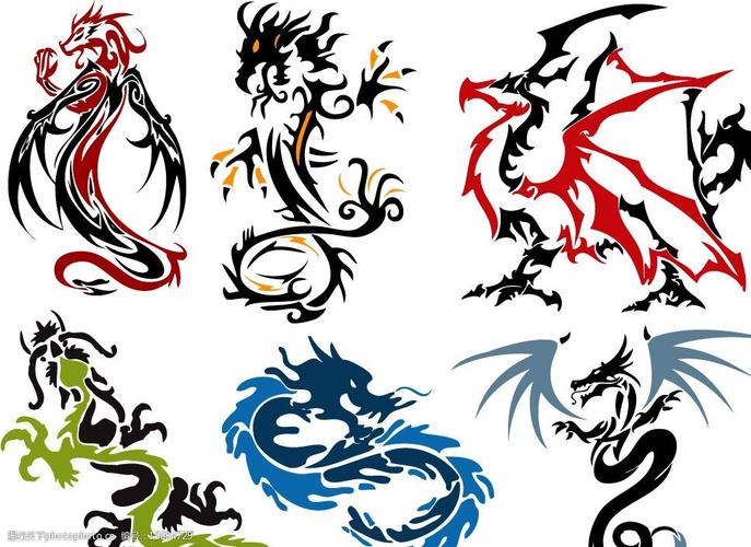 很有气势的龙图片