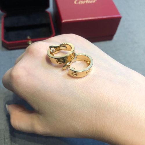 cartier 卡地亚love系列耳环