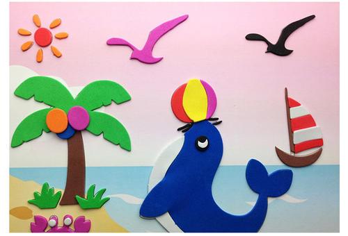 泡沫剪纸贴画 手工剪纸图片大全简单-蒲城教育文学网