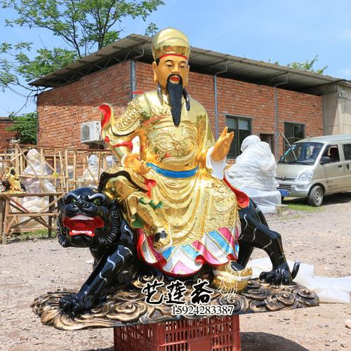 3米药王菩萨彩绘孙思邈神像孙真人树脂佛像保平安摆件厂家直批