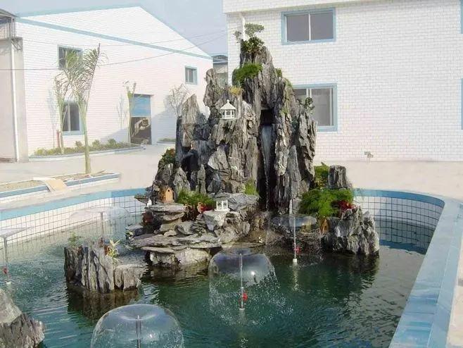 杭州假山厂家分析假山的造景功能和假山种类