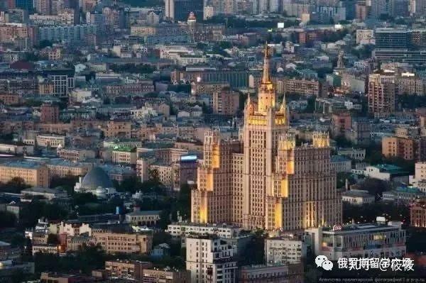 七姐妹莫斯科的一系列斯大林式建筑风格建筑群